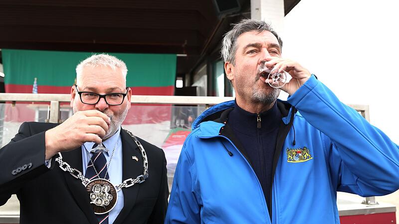 Bayerns Ministerpräsident Söder auf Helgoland