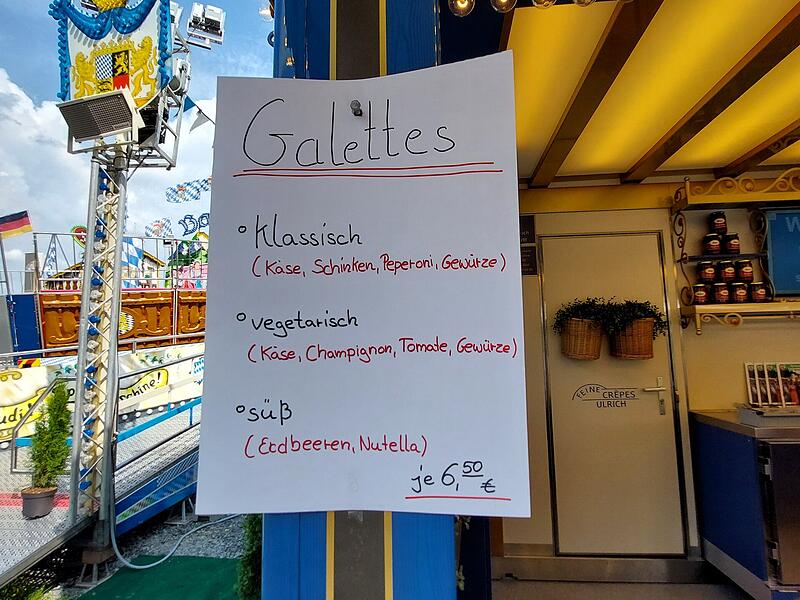 Klassisch, vegetarisch oder doch s&uuml;&szlig;?Kulinarischer Rundgang auf dem Kronacher Freischie&szlig;en