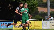 Nils Halbig (in Grün) ist wieder zurück im Rhöner Fußball und hat sich dem FC Untererthal angeschlossen, der von seinem Vater Frank Halbig trainiert wird.