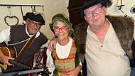 Manfred Mölkner, Emmi Weiß, Edgar Pawlik (von links) sind Zusammen „Emmi und die Schlochsaitn“.