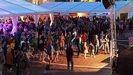 Schlossplatzfest in Coburg: Beste Stimmung herrschte an allen fünf Tagen vor der Musikbühne.