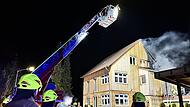 Fassadenbrand in MöhrendorfFassadenbrand in Möhrendorf