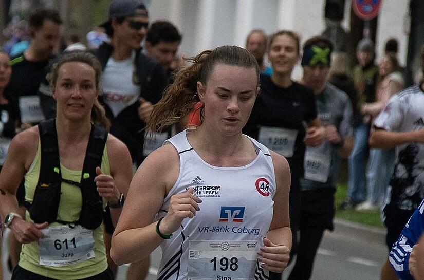 Sina Dierichs lief bei den Juniorinnen der WU23 mit 53:48 Minuten eine neue pers&ouml;nliche Bestzeit.