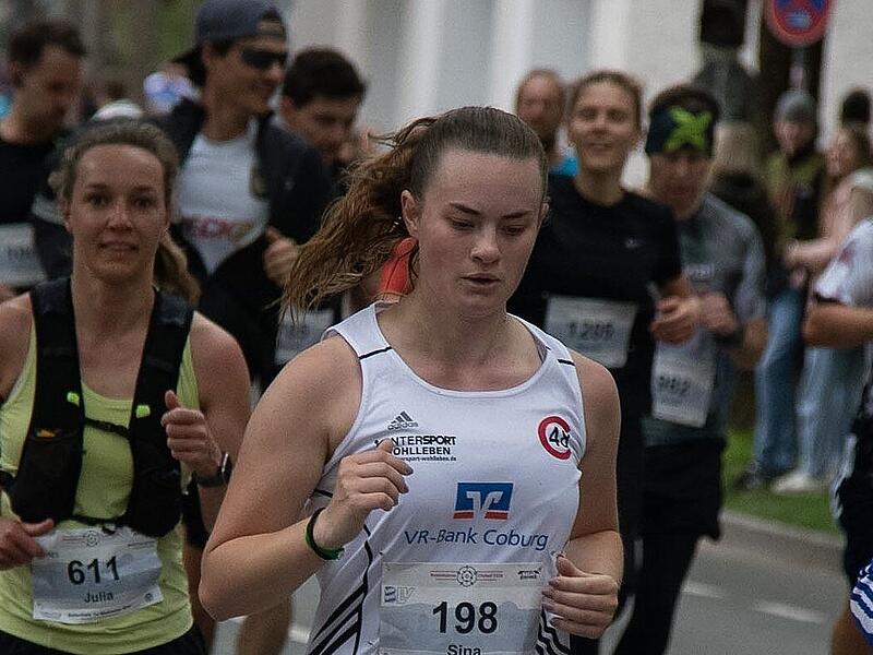 Sina Dierichs lief bei den Juniorinnen der WU23 mit 53:48 Minuten eine neue pers&ouml;nliche Bestzeit.