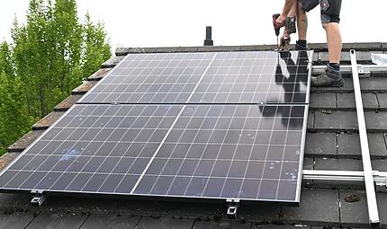 Installation einer PV Anlage