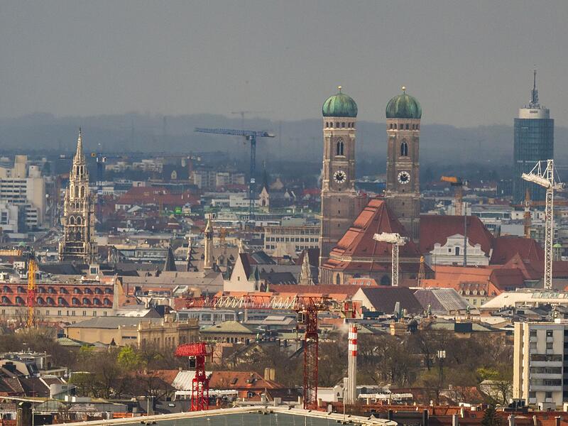 Skyline von München