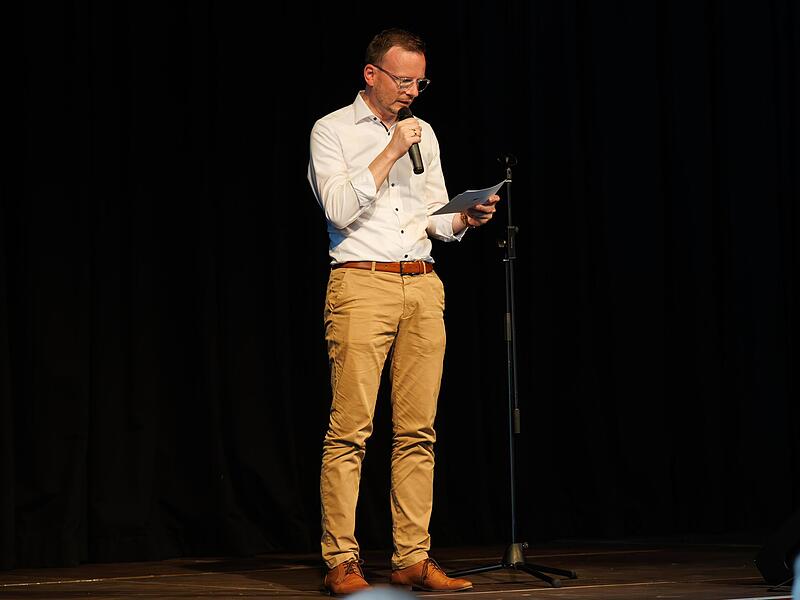 Oliver Tissot in seinem Element.