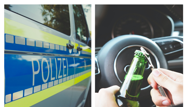 Betrunkener Fahrer kollidierte mit zwei Autos und fl&uuml;chtete vom Tatort (Symbolbild)
