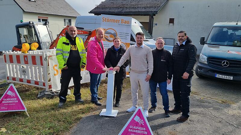 Der Glasfaserausbau in Nordhalben kommt voran.