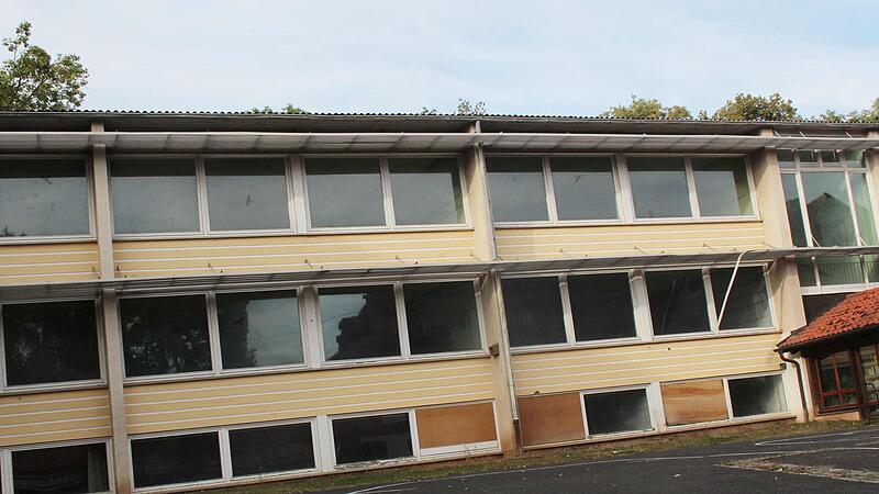 Pestalozzi-Schule in Bad Rodach: Abriss und Abrissparty