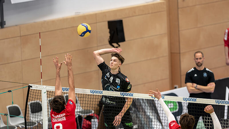 Georg Sch&auml;fer Halle, CERATONIA Volleys Eltmann vs. Baden Volleys SSC Karlsruhe II