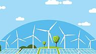 Energie-Holding, Regionalwerk, B&uuml;rger-Energiegenossenschaft. Im Landkreis gibt es lokale Initiativen zur Energiewende