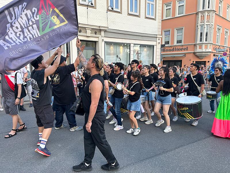 Samba-Festival Coburg 2024 Auftakt
