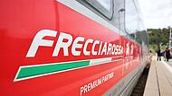 Italienischer Schnellzug Frecciarossa Italienischer Schnellzug Frecciarossa