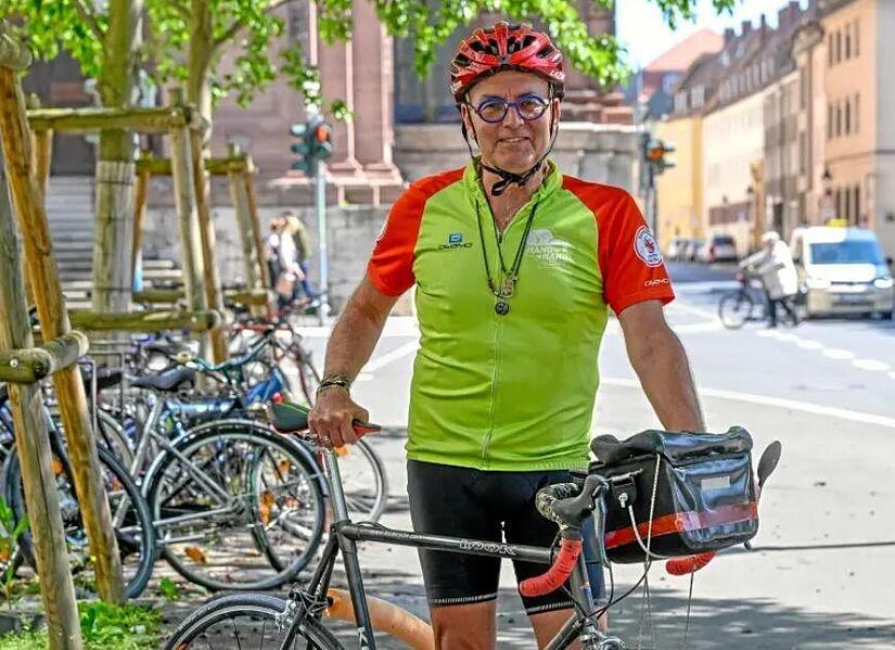 Der Würzburger Radbotschafter Jörg Richter hält am Mittwoch, 1. Oktober, einen Benefiz-Vortrag im Hammelburger Bürgerhaus, um Kindern mit seltenen Erkrankungen zu helfen.