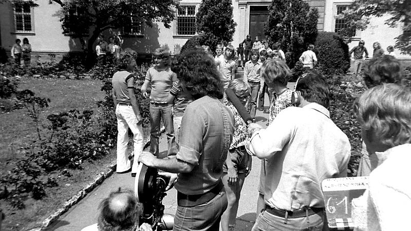 Im Bamberger Aufseesianum wurden 1973 viele Szenen f&uuml;r das &bdquo;Fliegende Klassenzimmer&ldquo; gedreht.