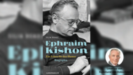Das Cover von Silja Behres „Ephraim Kishon. Ein Leben für den Humor“. Das Cover von Silja Behres „Ephraim Kishon. Ein Leben für den Humor“.