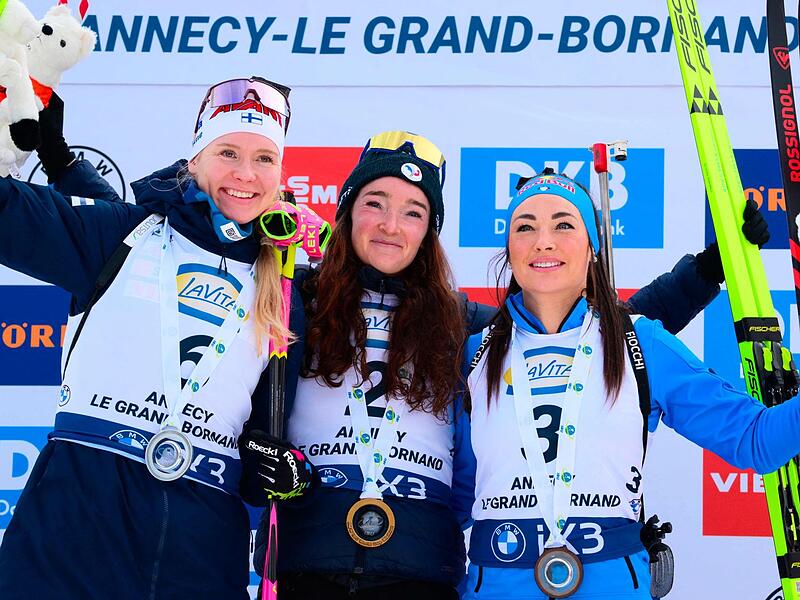 Biathlon-Weltcup in Annecy