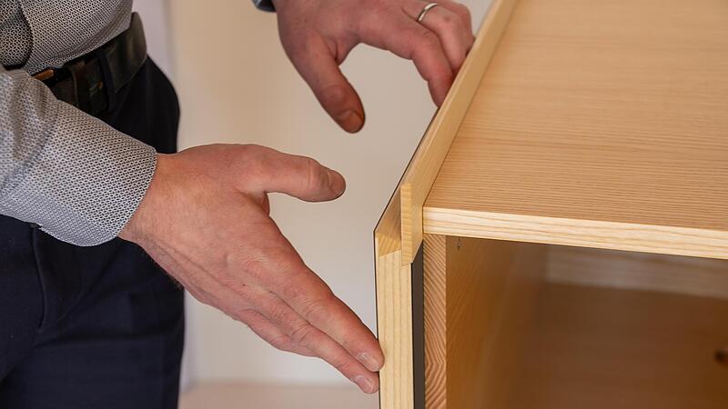 Die Schwierigkeiten liegen in den Details. Jede Gehrung muss passen.