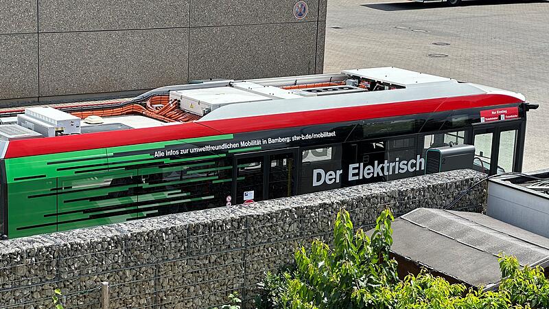 E-Busse der Stadtwerke Bamberg machen L&auml;rm