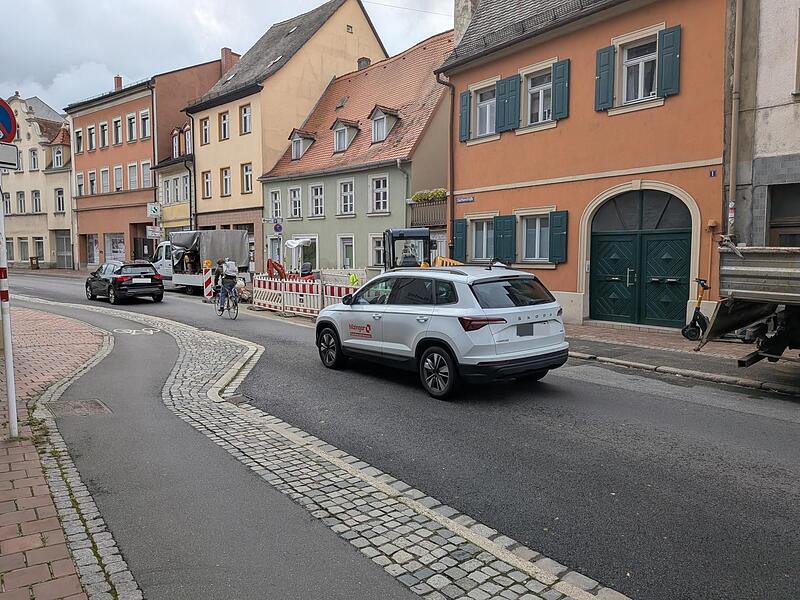 Rohrbruch Bamberg Untere Königstraße