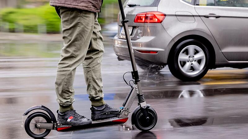 Unfall mit E-Scooter in Coburg
