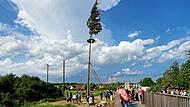Kerwa in Ampferbach bei BurgebrachBuntes Treiben auf der Kerwa in Ampferbach