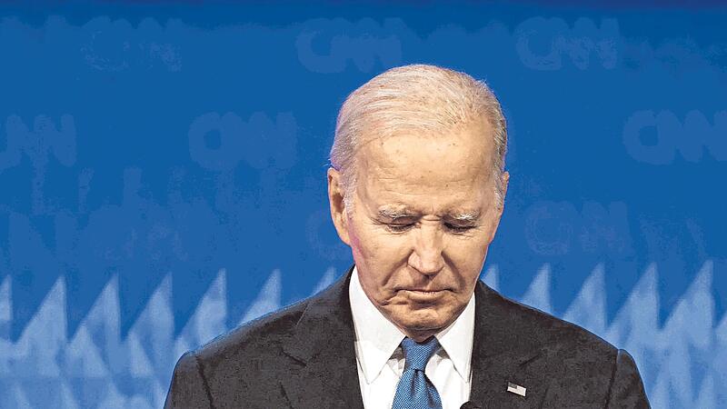Joe Biden schlug sich miserabel: Das TV-Duell mit seinem Kontrahenten Trump geriet f&uuml;r den amerikanischen Pr&auml;sidenten zum Desaster.