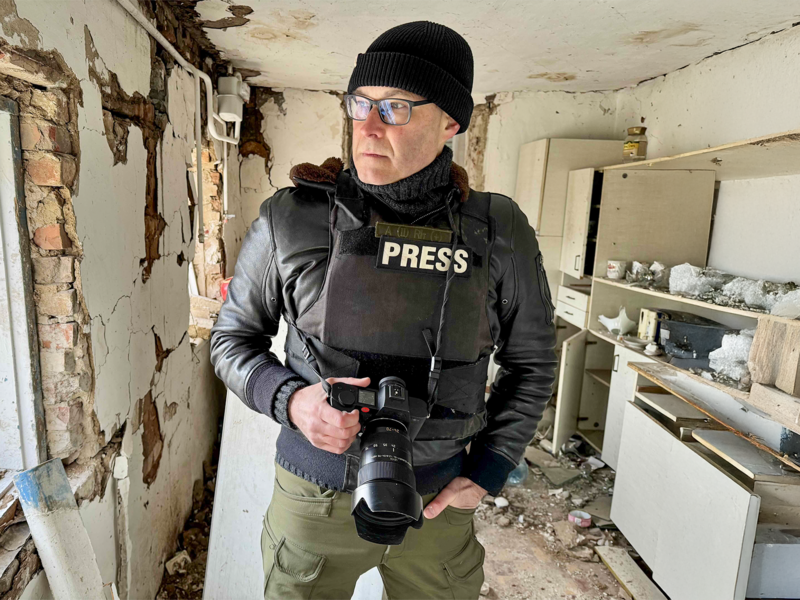 Till Mayer aus Bamberg berichtet vom Angriff auf die UkraineDer Bahnausbau in Bamberg