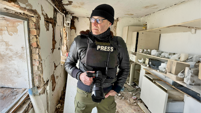 Till Mayer aus Bamberg berichtet vom Angriff auf die UkraineDer Bahnausbau in Bamberg