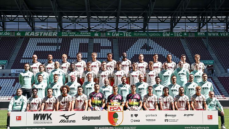 1. Bundesliga, Fototermin FC Augsburg 1. Bundesliga, Fototermin FC Augsburg