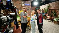 Sänger Vincent Gross zu Gast bei der ARD-Serie "Rote Rosen"