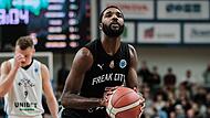 Amir Bell blieb von der Freiwurflinie fehlerlos. Seine Statistiken mit acht Punkten, drei Rebounds und einem Assist waren solide, doch in seinen 13 Minuten auf dem Feld kassierte Bamberg 26 Punkte mehr, als es erzielte.