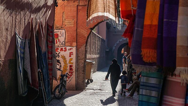 Gassen von Marrakesch