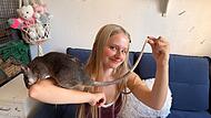 Ratte Schon seit sie neun Jahre alt ist, besitzt Amanda Mai ihre Ratte "Bubi". Dank ihrem pelzige Nage-Haustier ging die 17-Jährige auf Social Media viral.