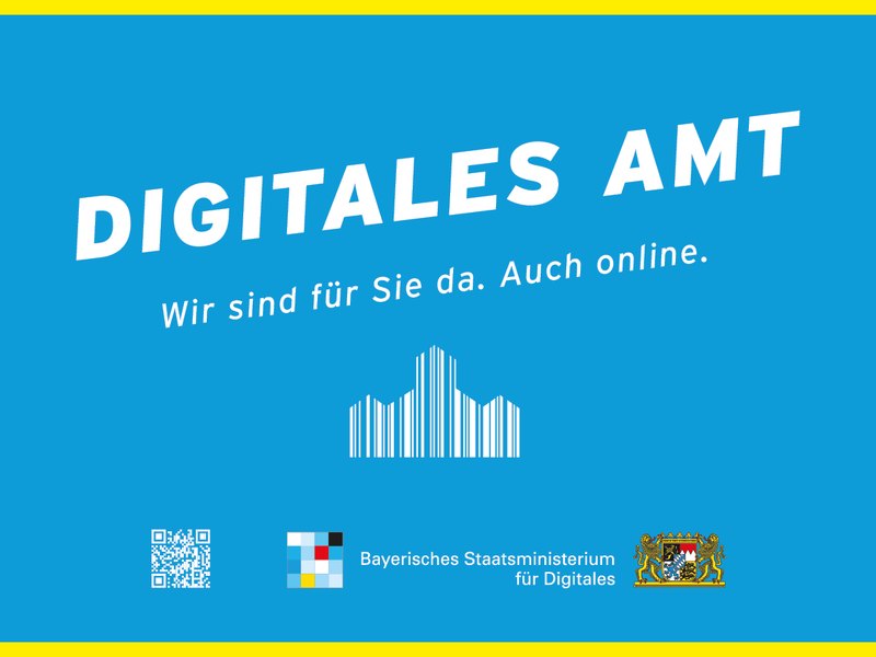 Plakette "Digitales Amt" Bayern Plakette "Digitales Amt" Bayern