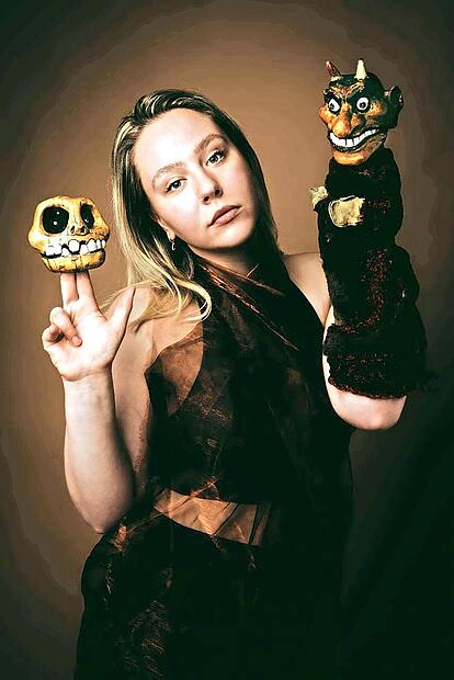 Bei den 29. Forchheimer Puppentheatertagen tritt Linda Fülle am kommenden Samstag auf.