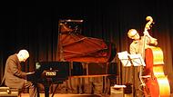 Pianist Marc Copland und Kontrabassist Daniel Schl&auml;ppi reduzierten in der Fortuna den Jazz aufs Wesentliche.