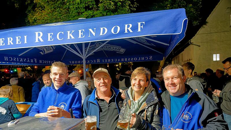 Bockbieranstich der Schlossbrauerei Reckendorf