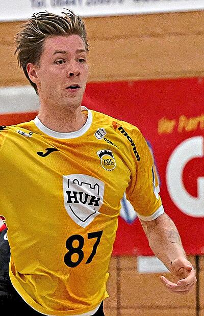 Jesper Schmidt war mit sechs Treffern bester Coburger gegen Wetzlar.  Mathias M. Lehmann