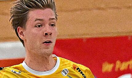 Jesper Schmidt war mit sechs Treffern bester Coburger gegen Wetzlar.  Mathias M. Lehmann