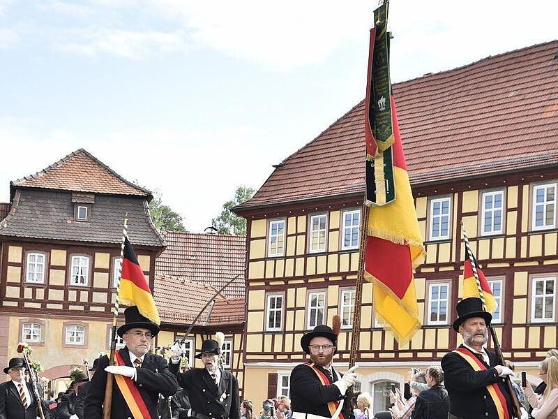 Pfingstfest Königsberg 2022 Bürgerwehrauszug und Pfingstfest nach zwei Jahren Corona
