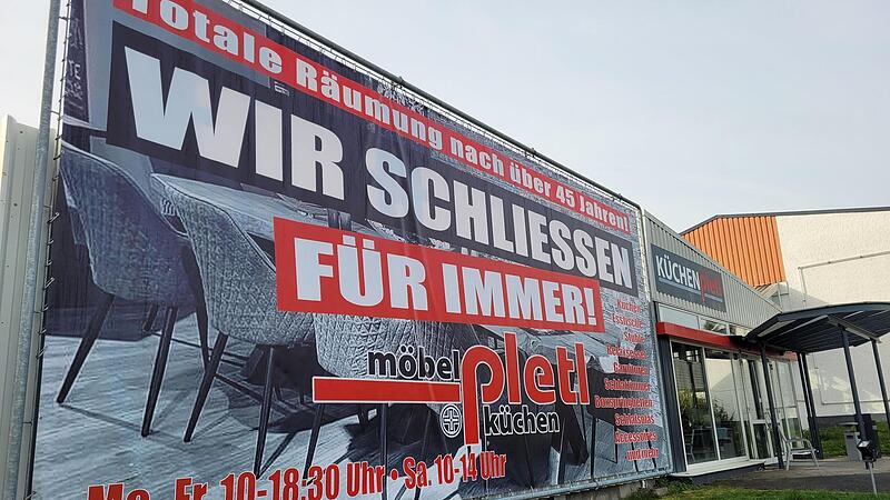 Möbel Pletl war zuletzt ein Küchenhaus. Nach 45 Jahren macht das Einrichtungshaus jetzt zu.