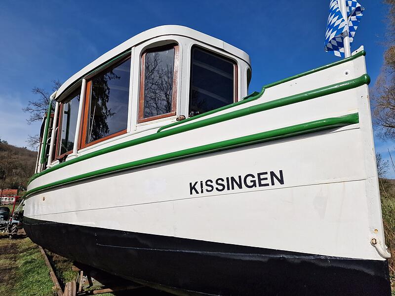 Das Schiff "Kissingen" ist in diesem Jahr 100 Jahre alt Das Schiff "Kissingen" ist in diesem Jahr 100 Jahre alt.