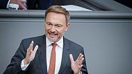 Finanzminister Christian Lindner steht wegen seines Festhaltens an der Schuldenbremse zunehmend unter Druck.
