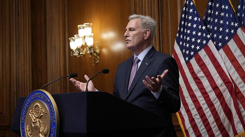 Kevin McCarthy wurde als Sprecher des Repr&auml;sentantenhauses abgesetzt.