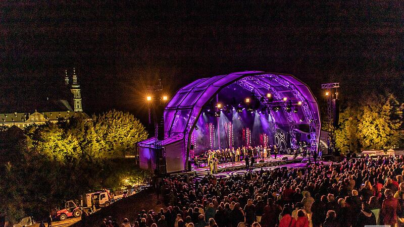 Die Klosterwiese oberhalb von Banz wird an drei Tagen im Juli wieder zum Austragungsort des Festivals.