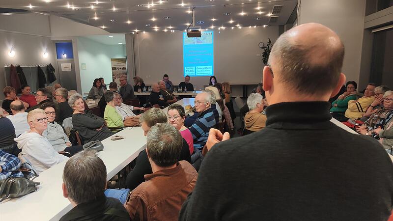 Während der zweistündigen CSU-Veranstaltung am Freitagabend kamen die Bürger zu Wort.