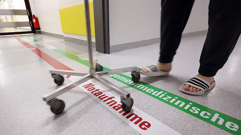 Notaufnahme im Krankenhaus