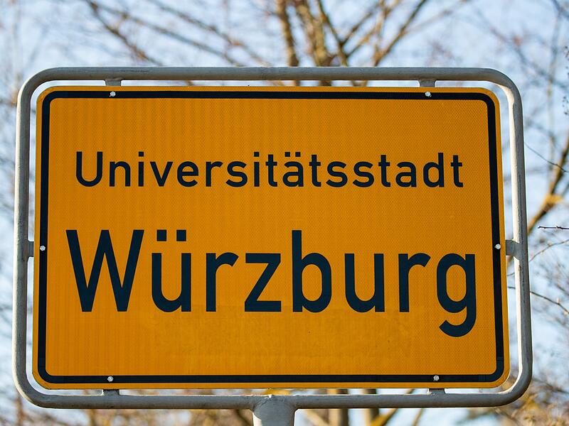 Ortsschild Würzburg Ortsschild Würzburg